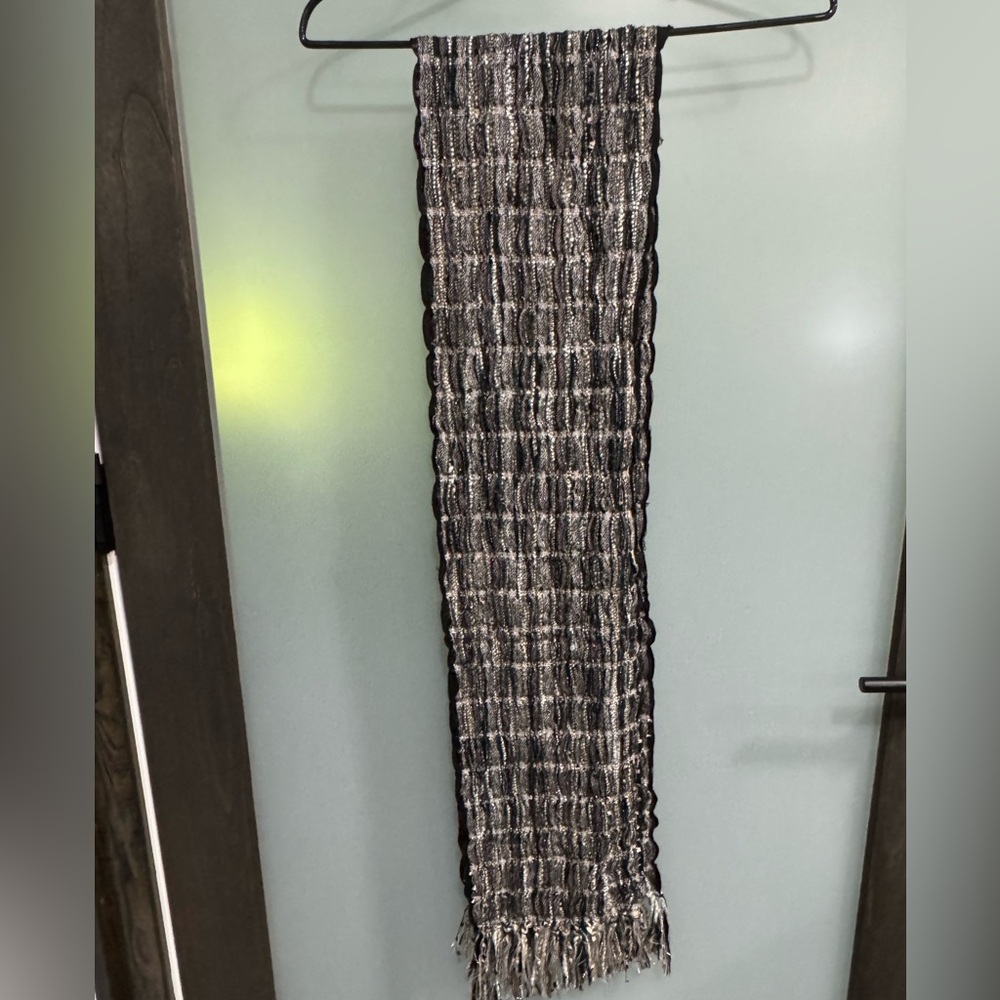 Neutral tones Textured Scarf